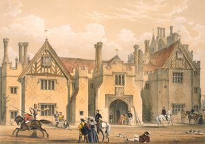 Pratique de la joute, Compton Wynyates, Warwick, milieu des années 1600, de 